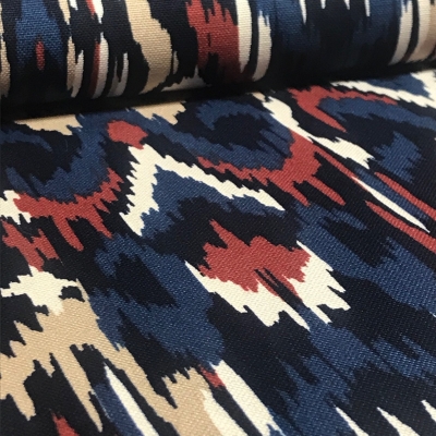 Canvas | Abstrakt | Blau Rost